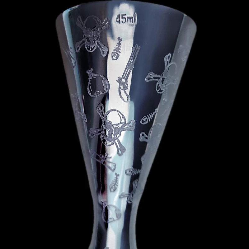 Мерный стакан инструменты Бар мера шейкер для коктейля 10/20/30/45/60 мл Carven Барные