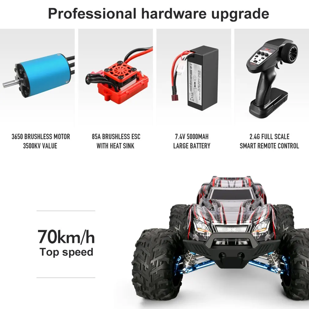 Модель внедорожника XLF F22A 1/10 2 4 ГГц 4WD 70 км/ч | Игрушки и хобби
