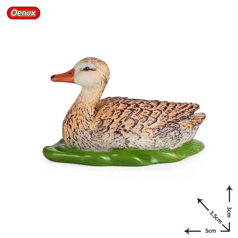 Экшн фигурки домашних животных Oenux гусиная утка курица свинья корова кошка