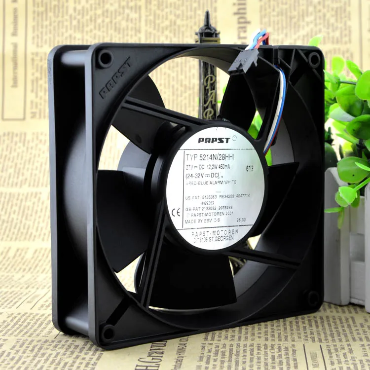 

New original TYP 5214N 28HHI 27V 12.2W 450mA 12738 cooling fan