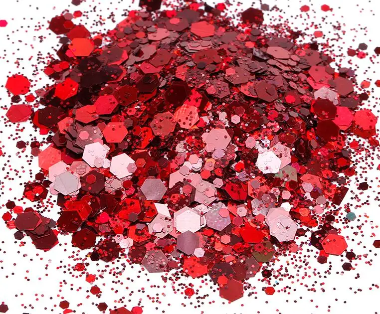 9vampire -500g 500 грамм 24 цвета голографический массивный блеск микс свободный блеск массивный блеск черный блеск устойчивый к растворению Блестящий из полиэстера - Цвет: 9vampire -500g