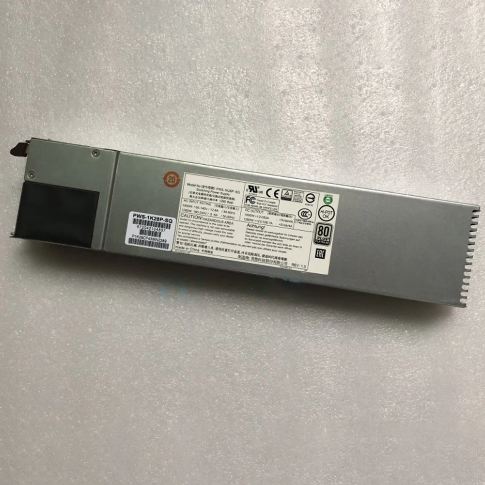 Для Supermicro PWS-1K28P-SQ 1280W серверов с избыточным блоком питания