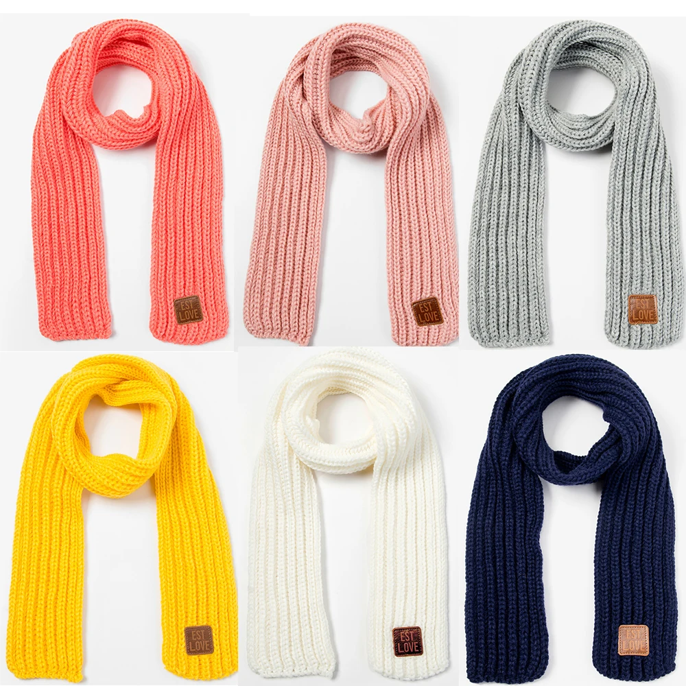 Шарф детский осенне-зимний плотный из 100% хлопка От 1 до 7 лет |