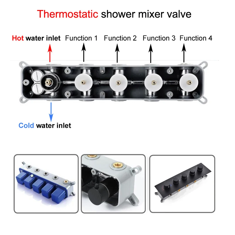 Modern Bluetooth Music LED Shower Set Matte Black Waterfall Rain Head System Bathroom Thermostatic Mixer Faucets | Обустройство дома