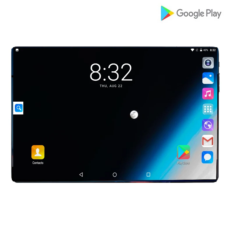 2019 Горячие 4G LTE умные планшеты 10 дюймов HD 2.5D ips экран Восьмиядерный 6 ГБ ОЗУ 128 Гб