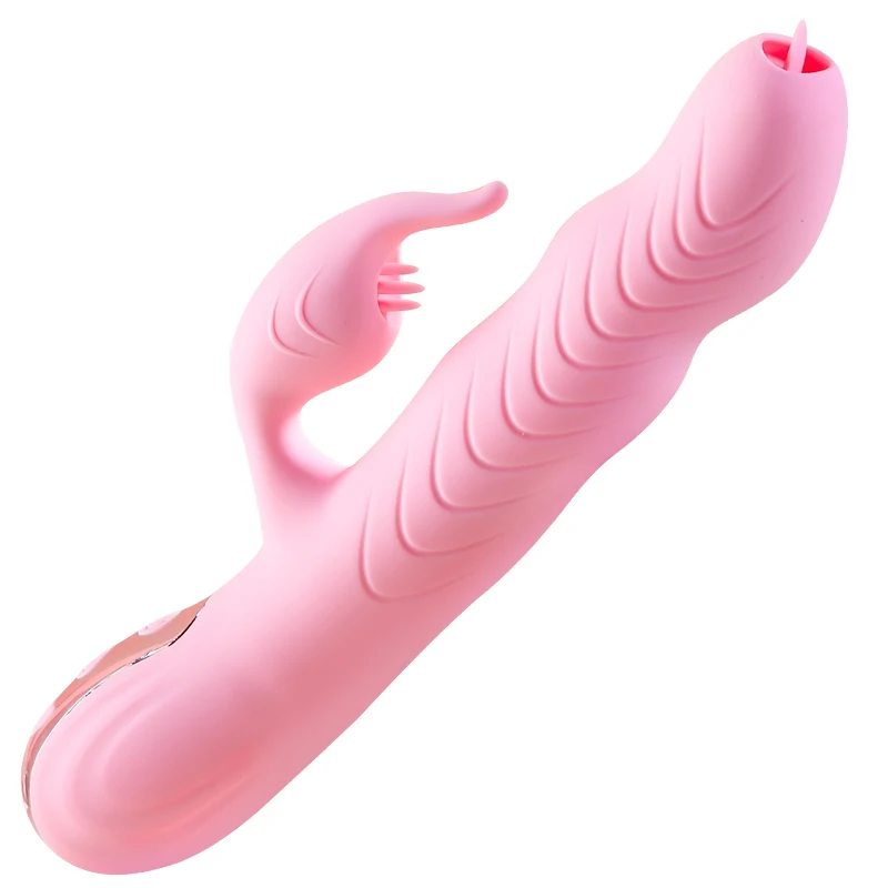 Омисский нагрев качели Телескопический кролик вибратор вращающийся