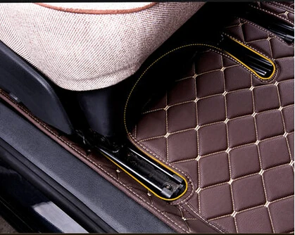 

full covered wholy surrounded rugs special car floor mats for SkodaRapid waterproof wear-resisting carpets