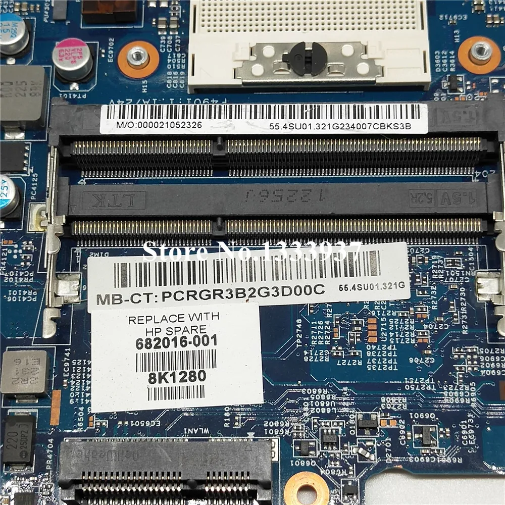 682016-001 682016-501 For HP DV7 DV7-7000 Laptop motherboard NOTEBOOK GT 630M HM77 11254-3 48.4ST10.031 MAINBOARD | Компьютеры и офис