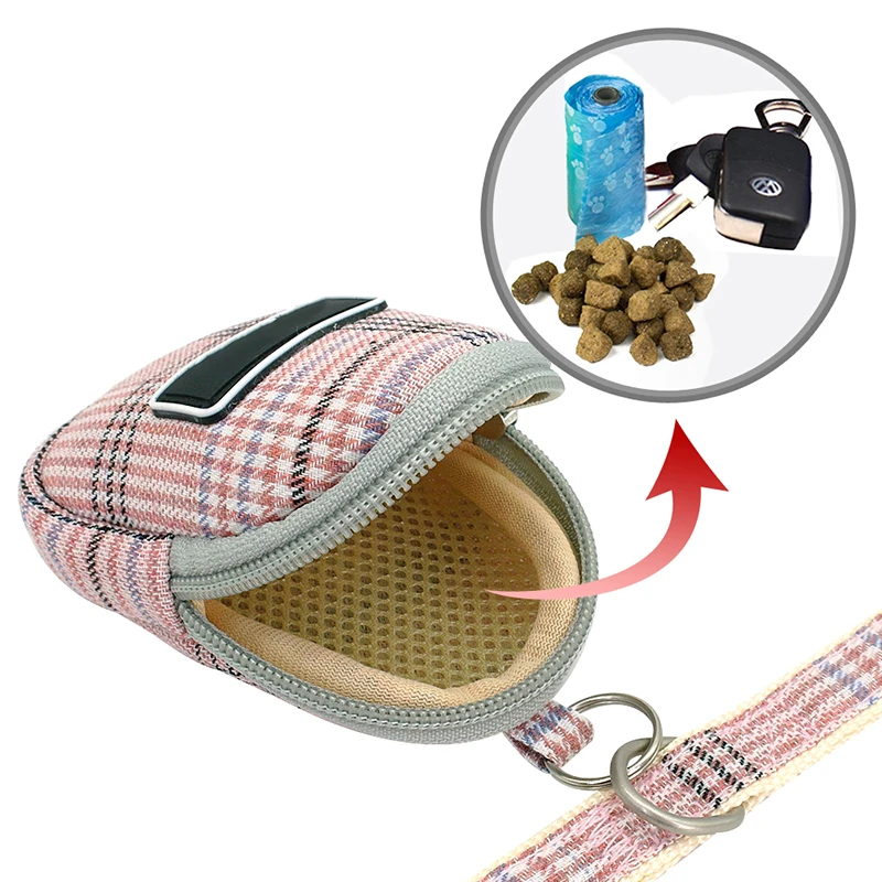Мягкая шлейка-жилет для собак с сумкой регулируемый поводок чихуахуа щенков