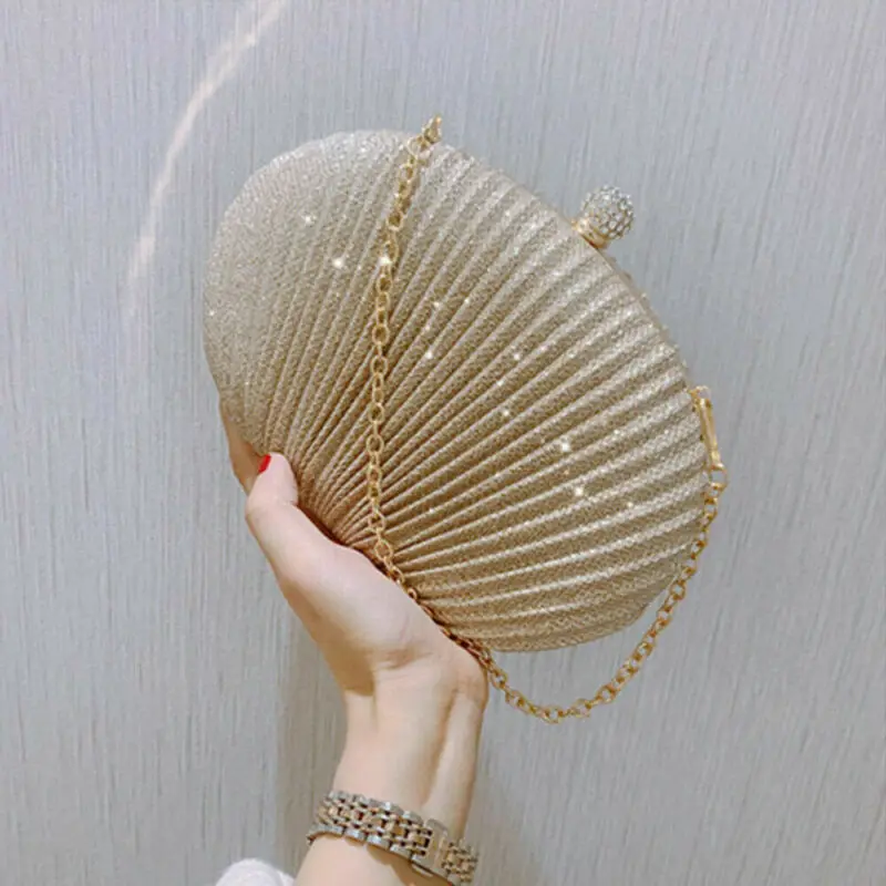 Shoulder Handbags Shell Bag Chain Cute Sequins Small Phone Money Pouch Zipper Crossbody Bags for Women 2019 Bolsa Feminina | Дом и сад