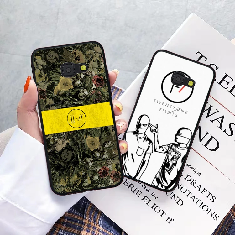 Силиконовый чехол Twenty One Pilots для Samsung A3 A5 A10S A30S A50S A6 Plus 2018 A7 A8 A9 A10 A30 A50 A70 J6 | Мобильные