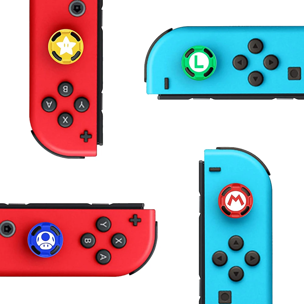 4 шт. силиконовые колпачки для джойстика Nintendo Switch/Lite/OLED | Электроника