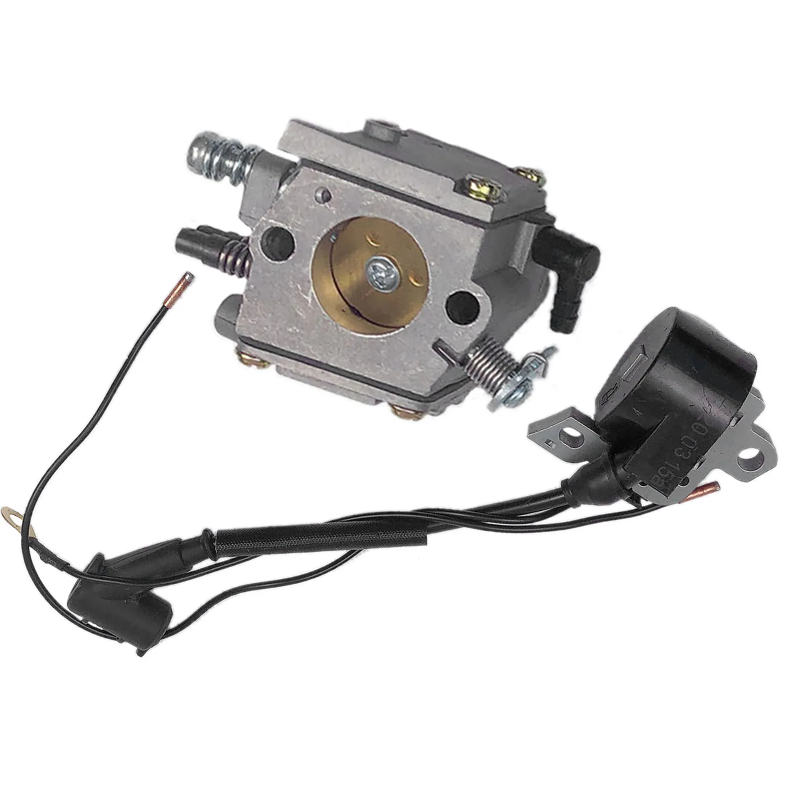 Hot Carburetor Ignition Coil & Fuel Line /Filter Spark Plug fit For STIHL Chain Saw 038 MS380 MS381 038 AV SUPER MAGNUM tools