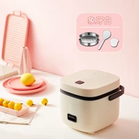 portable multifunctional 1 2l mini electric rice cookernon stick cooking machine with handle cooker kitchen appliances