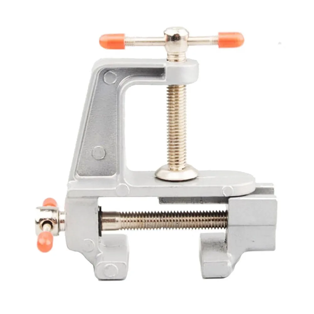 

3.5" Mini Bench Vise Hobby Clamps Drill Press Table Vice DIY Craft Hand Fixed Repair Tools For Model Building RC Cars Electronic