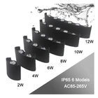 Водонепроницаемый светодиодный настенный светильник, Уличное бра для ванной, дома, гостиной, спальни, украшения галереи, отеля, крыльца, IP65