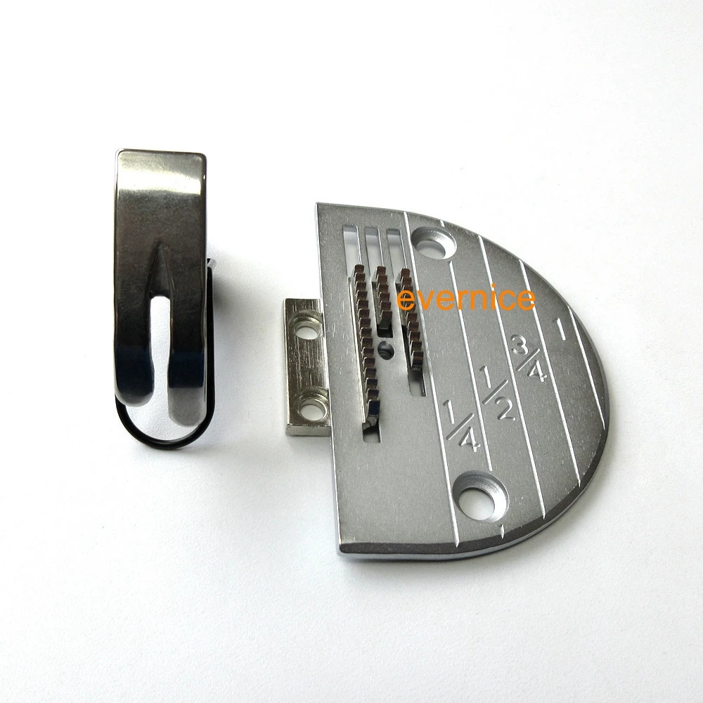 Стандартная игольная пластина + фидер лапка для пресса Juki Ddl 5550 8500 8300 8700 5530 | Дом и