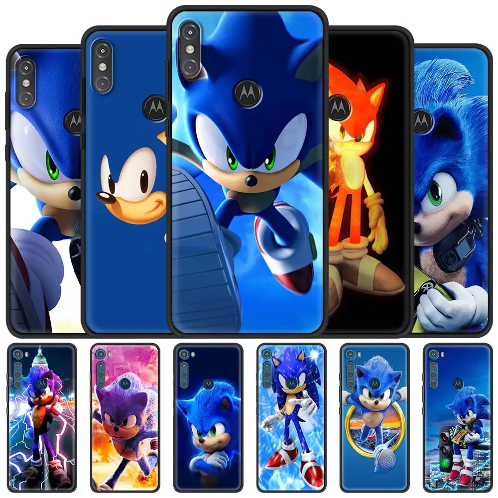 

Supersonic Sonic Game Soft Case For Motorola One Fusion G9 Play G8 Power Lite G Stylus E6s Edge Plus G30 G10 Phone Cover Funda