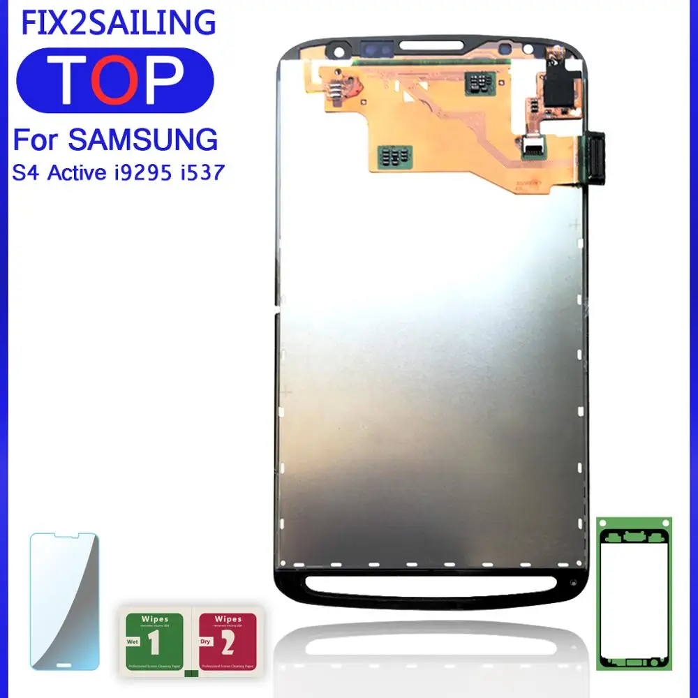 ЖК дисплей Super AMOLED для Samsung Galaxy S4 Active i9295 i537 100% протестированный рабочий сенсорный