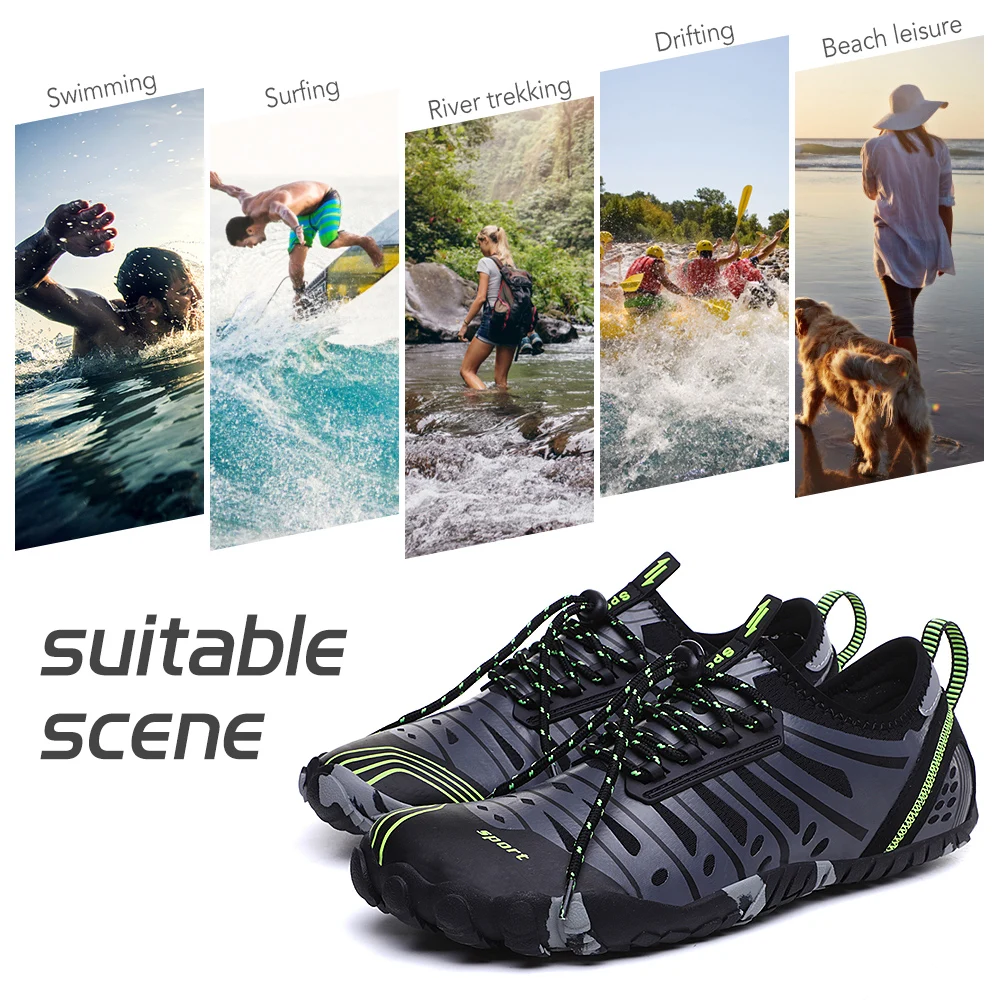 

Water Shoes Quick Dry Lightweight River Trekking Shoes Athletic Sport Shoes for Beach Kayaking Boating Hiking Surfing Walking