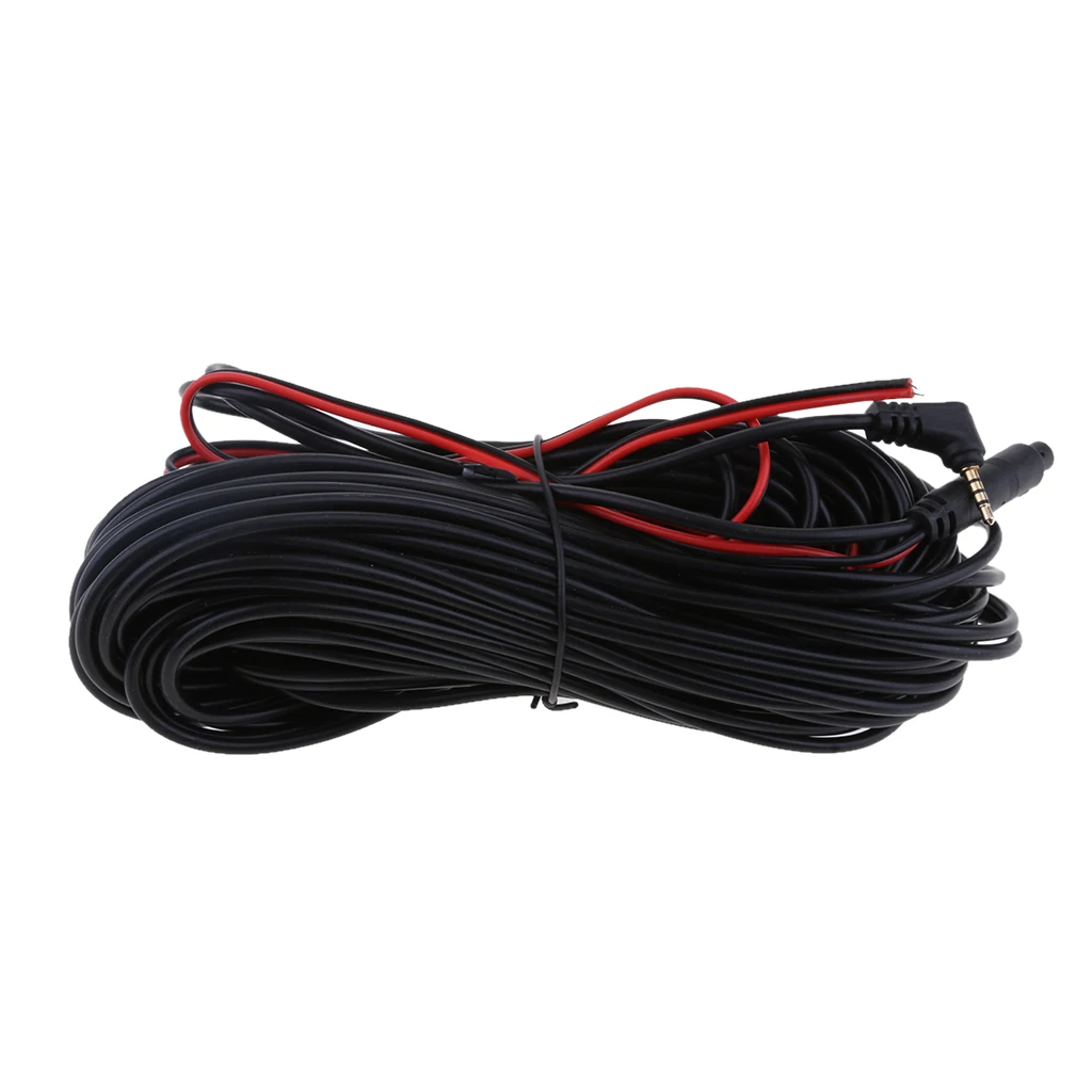 Премиум 20 м/65 футов RCA 4Pin до 2 5 мм удлинитель для камера заднего вида