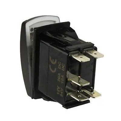 12-24V Car BEER TIME 12V 20A Toggle Rocker Switch Blue LED Light 5Pin ON/OFF switch for car boat ATV SUV bus trailer caravan |