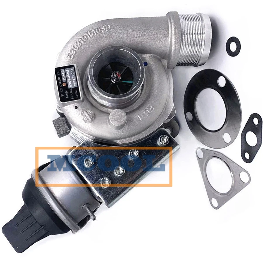 Auto BV43 Turbocharger Turbine For Great Wall Hover 2.0T H5 4D20 2.0L 53039700168 53039880168 1118100-ED01A | Автомобили и