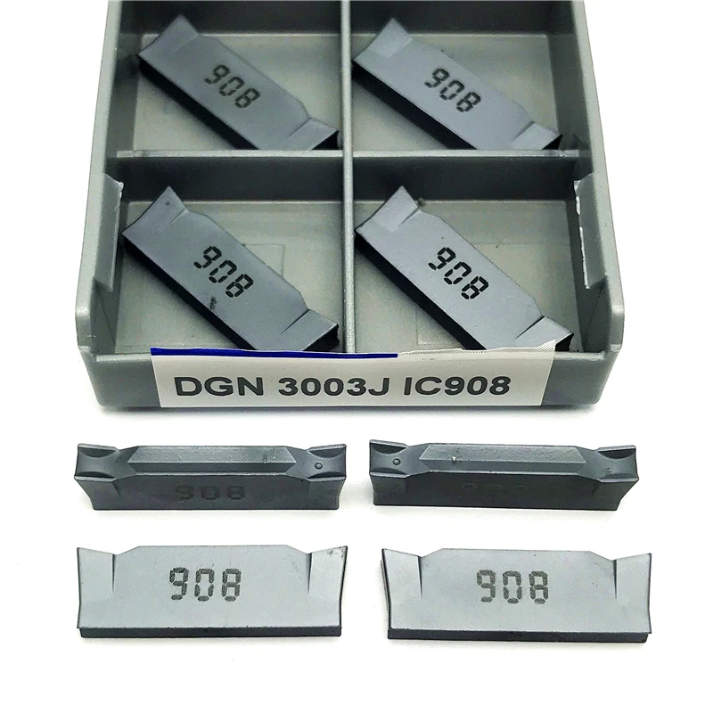 

DGN3003J IC908 Grooving inserts Cutting tool CNC metal lathe tools DGN 3003J high quality Grooving turning tool