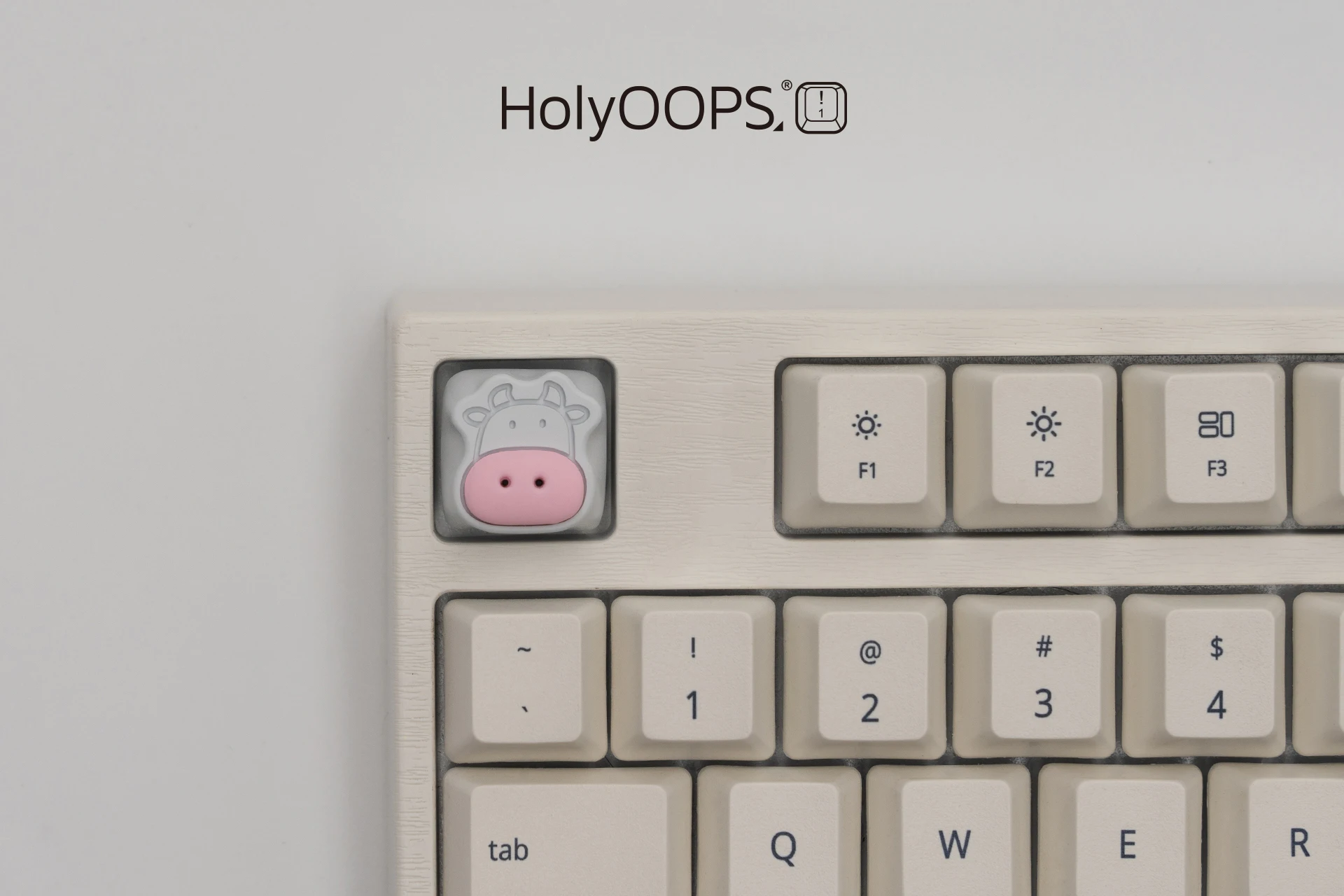 Holyoops милые коровы ремесленника колпачки для ключей CNC анодированный алюминий