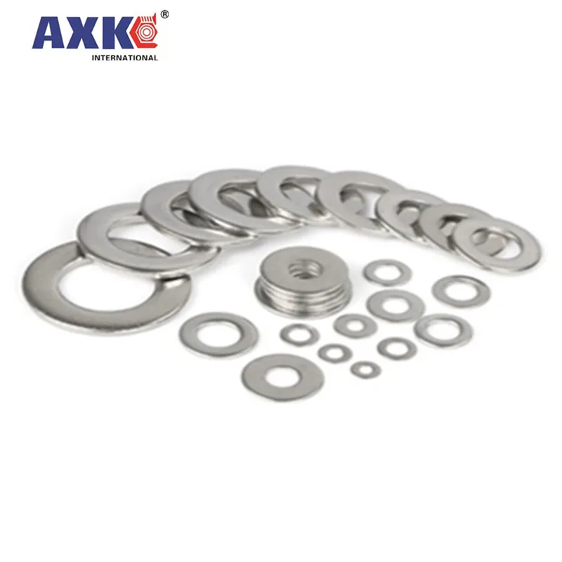 1/100X M2.5 M3 M3.5 M4 M5 M6 M8 M10 M12 M14 M16 A2-70 304 Stainless Steel Large Size Oversize Big Wider Flat Washer Plain Gasket |