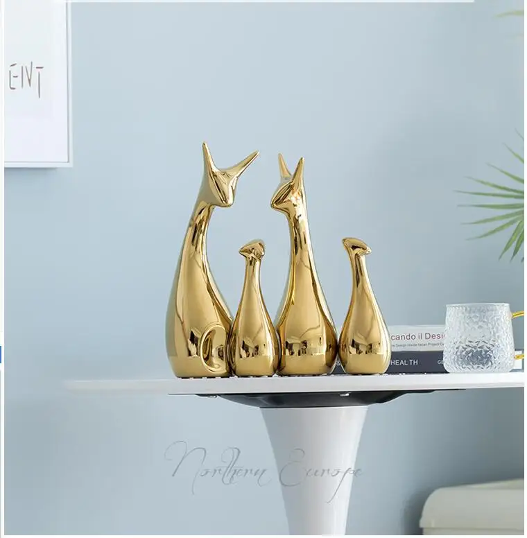 Современные роскошные керамические украшения аксессуары для дома гостиной