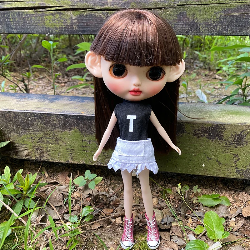 Blyth Кукла Одежда наряд костюм для 1/6 BJD Licca боди игрушка девочка подарок куклы по