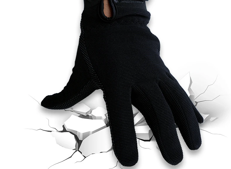 

Outdoor Mountaineering Rock Climbing Equipment Drop Speed Drop Non-Slip Wear-Resistant Gloves Full Finger Tactical Gloves