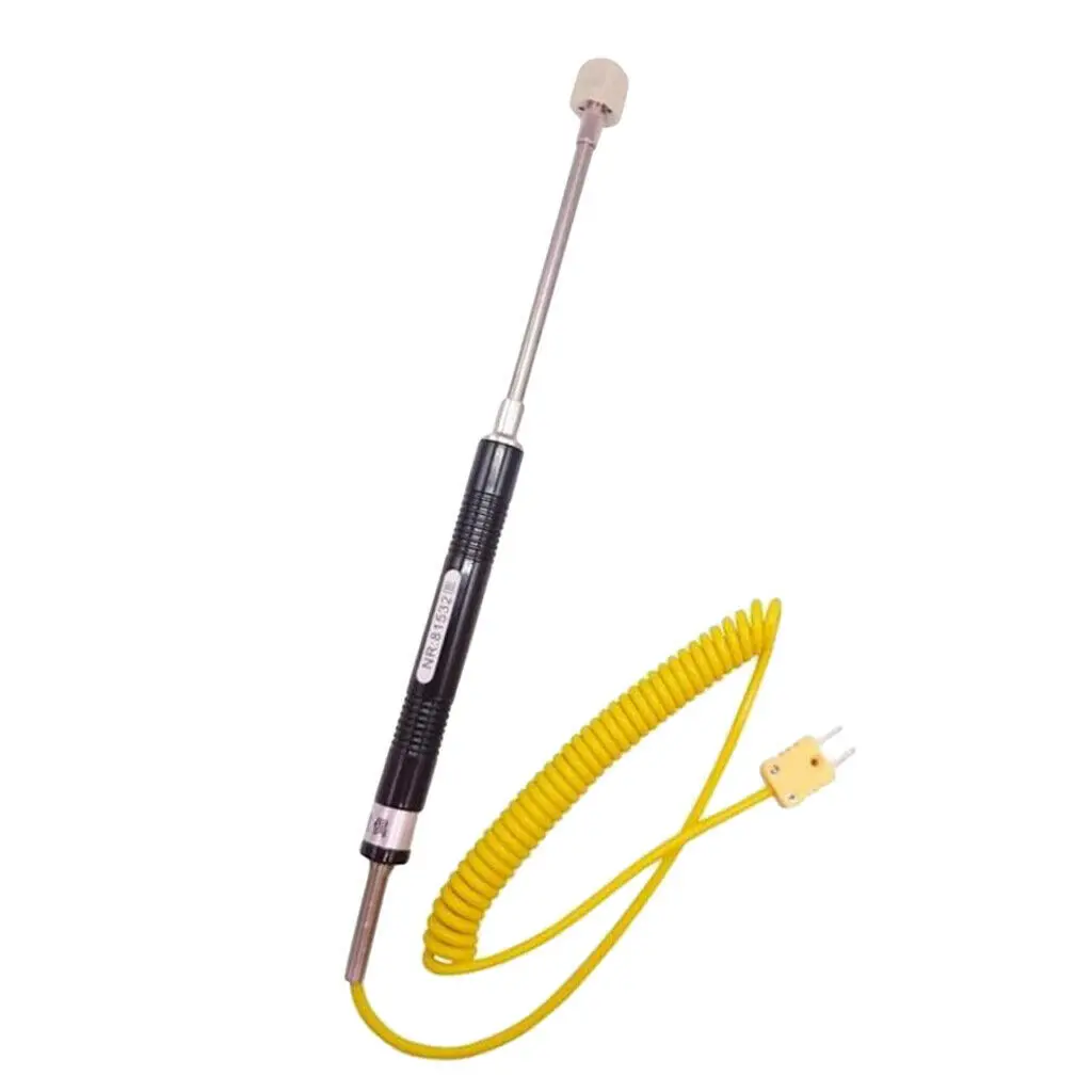 

1pc Surface temperature probe Piercing K Type Spring Plastic Handheld Parts