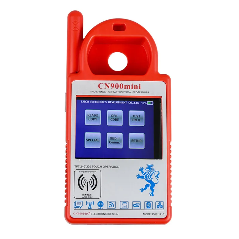 

Оригинальный программатор ключей CN900 Mini V5.18 CN900 для чипов 4C 46 4D 48G, бесплатная доставка