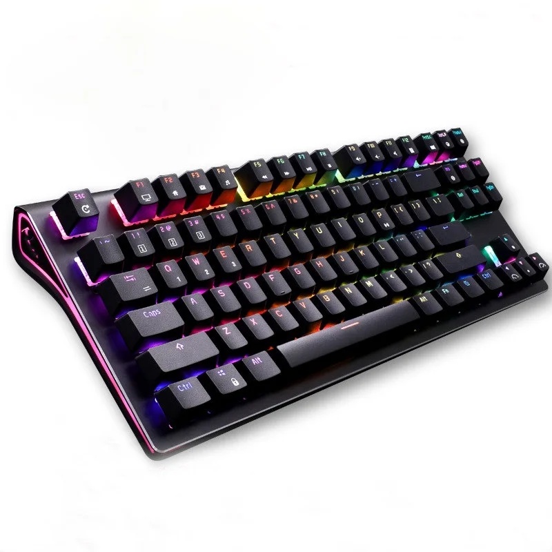 

G-87 87keys Wireless Bluetooth-compatible Wired Dual Mode Mechanical Gaming Keyboard Brown Switch - Brown Switch