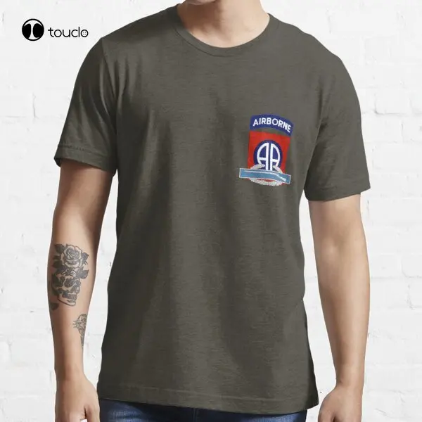

82Nd Airborne Cib Special Forces T-Shirt Tee Shirt