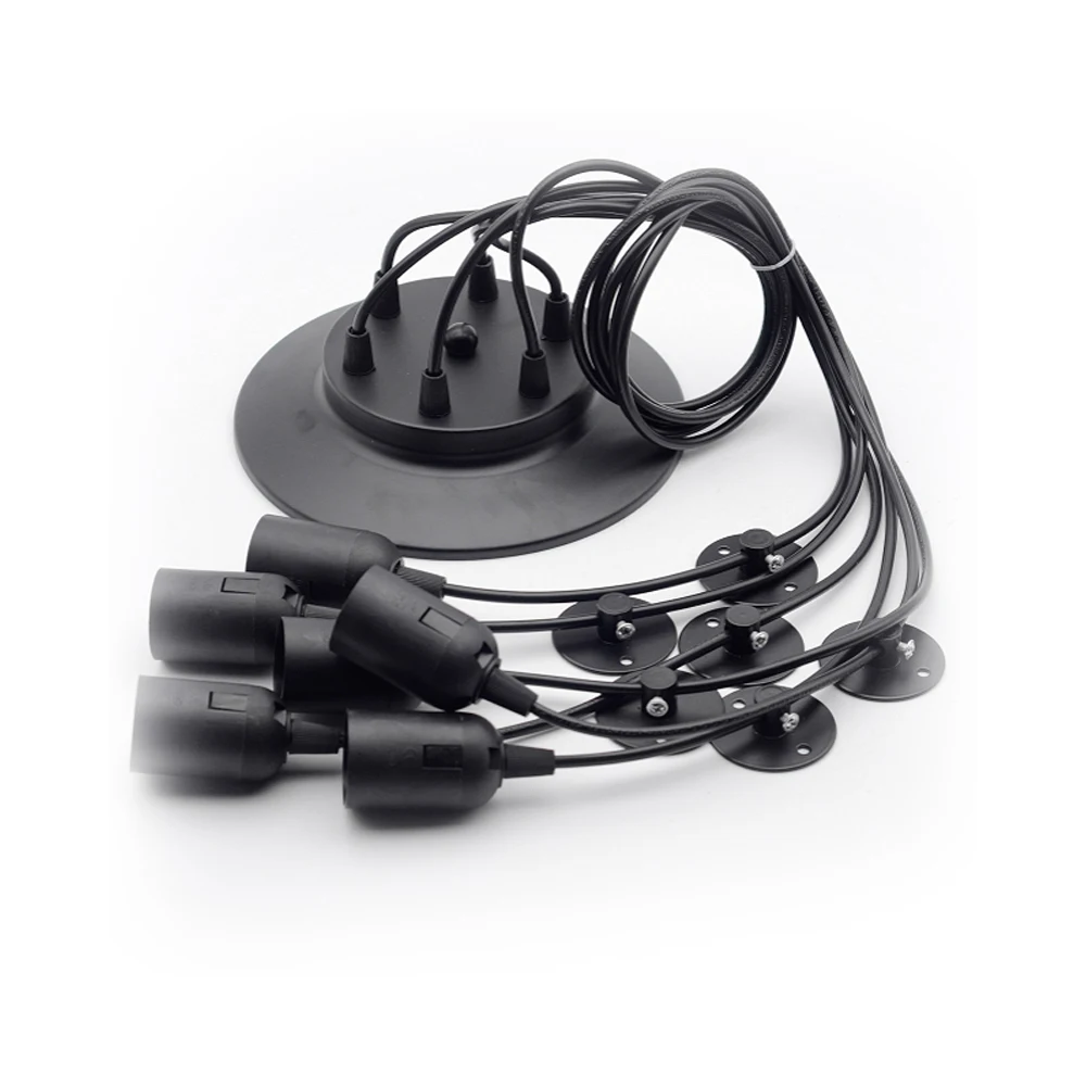 Современная Подвесная лампа в скандинавском стиле ретро с пауком лампочка