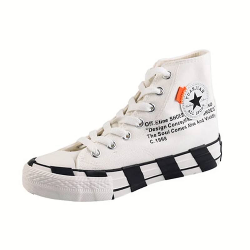 Повседневная классическая мужская Вулканизированная обувь унисекс для