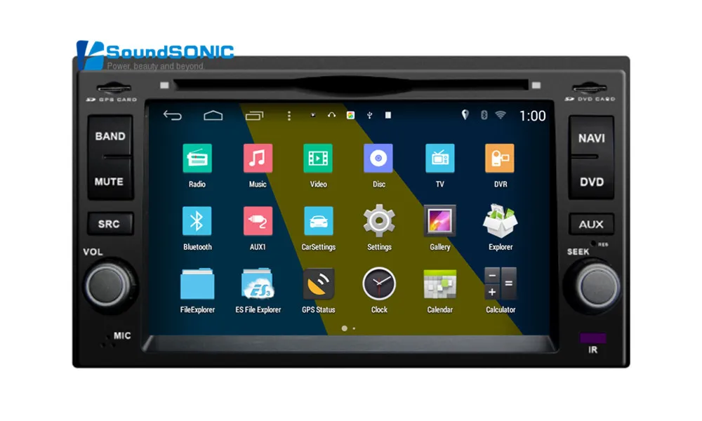 Автомагнитола S160 для Kia Carnival Авторадио на Android 4.4.4 DVD GPS навигация мультимедиа