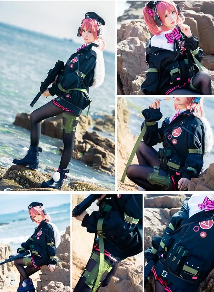 Одежда для костюмированной вечеринки девочек фронтальная серия одежда MP7