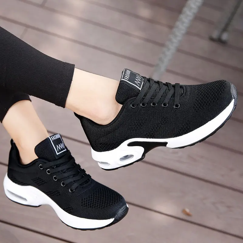 Tenis Feminino Ladies Sneakers 2020 New Women Tennis Shoes Female High Top Cushion Athletic Jogging Trainers Girl Sport Shoes