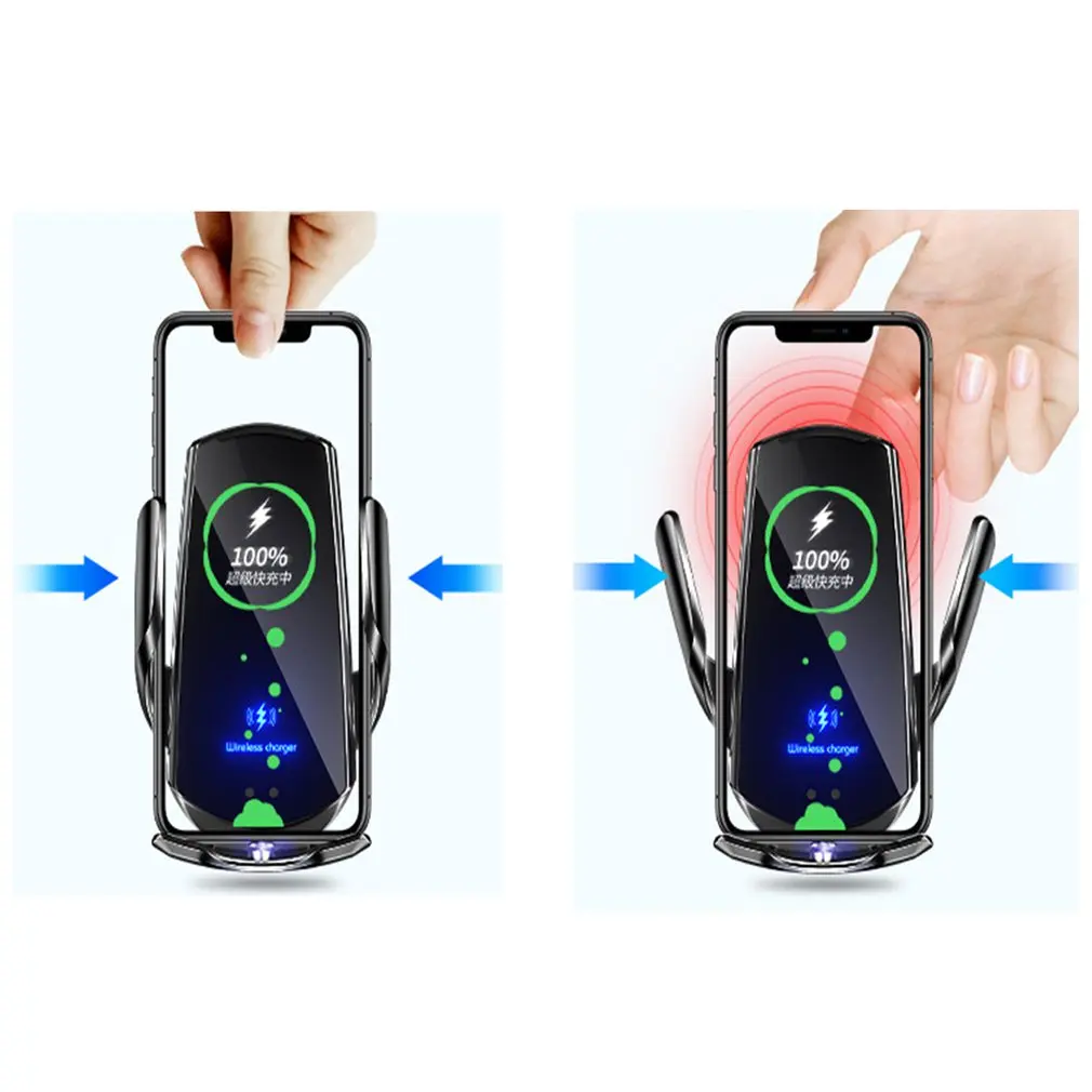 Wireless Charger Car Mount Automatic 15W /10W Air Vent Phone Holder for iPhone 13 12 11 XS XR X 8 Samsung S21 S20 S10