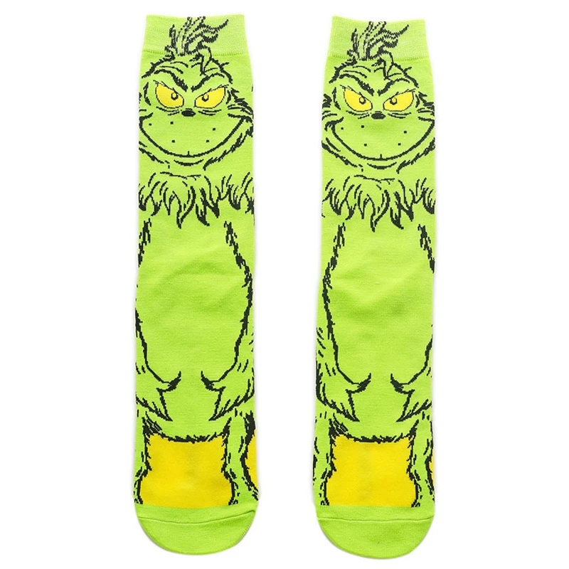 

DZ1020 Men And Women Cute Anime Cartoons Socks Casual Hip Hop Creative Soft Comfortable Funny Novelty Dress Socks
