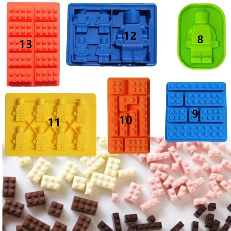 Силиконовая форма-робот практичная форма для торта шоколада креативный