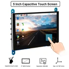 Raspberry Pi 4 сенсорный экран 5 дюймов емкостный ЖК-модуль дисплей 800*480 монитор сенсорная панель для Raspberry Pi 4 Модель B 3B + 3B