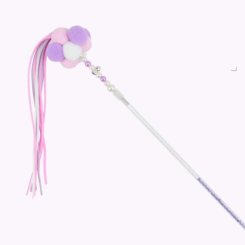 Забавные кошачьи палочки с кисточками игрушки для кошек Интерактивная волшебная