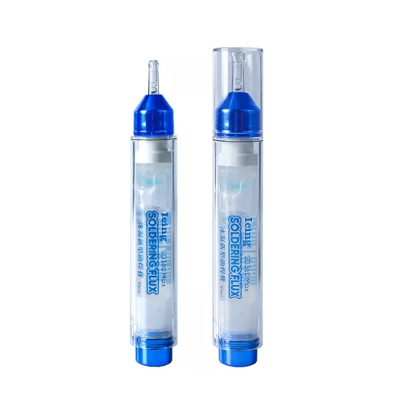 

Mechanic SD360 Flux Solder Paste No-clean Transparent Welding Paste Flux With Push Rod for PCB SMD BGA Soldering Tools