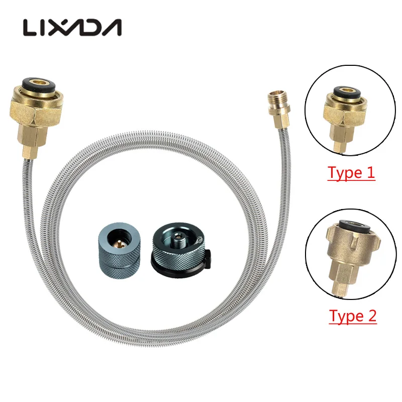 Lixada походная плита адаптер пропан Заправка Адаптер для газовой плиты горелки LPG