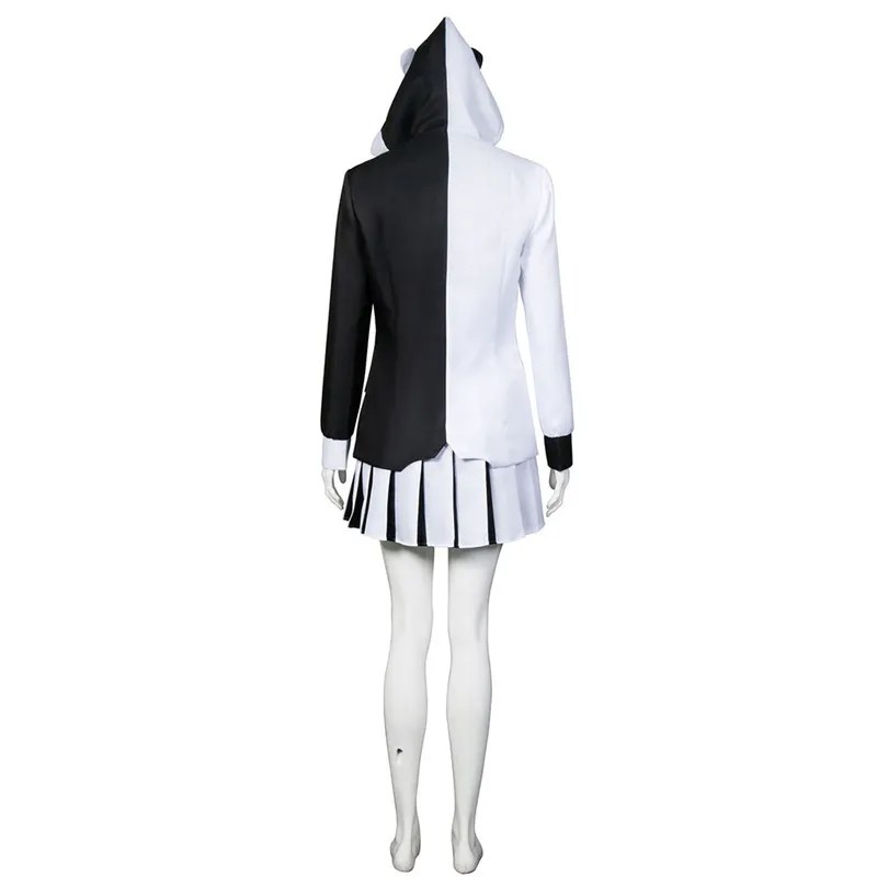 Takerlama Косплей Монокума Danganronpa V3 Killing Harmony черный белый медведь костюмы пальто